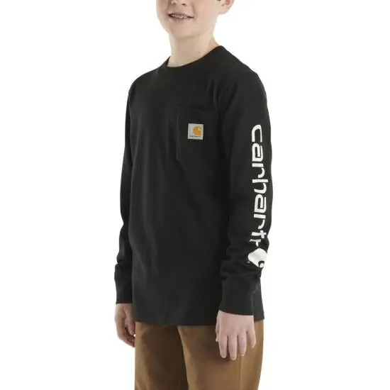 Boys' Long-Sleeve Pocket T-Shirt 1