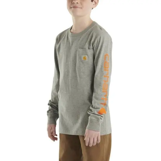 Boys' Long-Sleeve Pocket T-Shirt 1