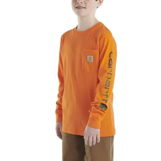 Boys' Long-Sleeve Pocket T-Shirt 1