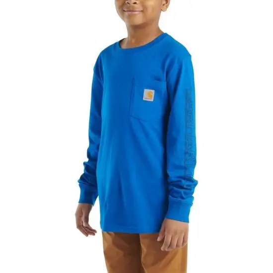 Boys' Long-Sleeve Pocket T-Shirt 1
