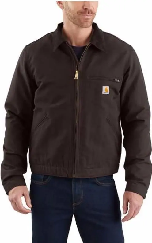 Men's Relaxed Fit Duck Blanket-Lined Detroit Jacket 1
