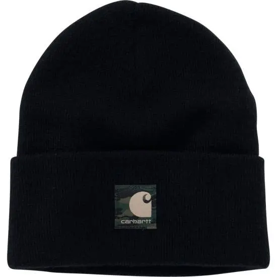 Kids' Camo Patch Knit Beanie 1