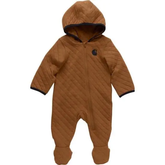 Kids' Long-Sleeve Quilted Footed Coverall (Infant) 1
