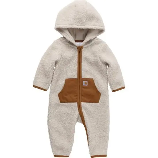 Kids' Long-Sleeve Zip-Front Sherpa Coverall (Infant) 1