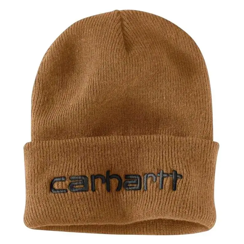 Knit Insulated Logo Graphic Cuffed Beanie 1