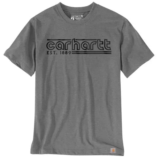 Men's Relaxed Fit Lightweight Short-Sleeve Logo Graphic T-Shirt 1