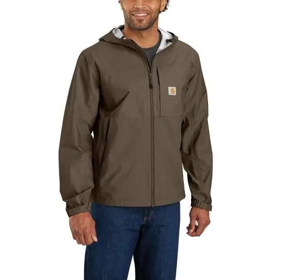 Men's Storm Defender Relaxed Fit Lightweight Packable Waterproof Jacket 1