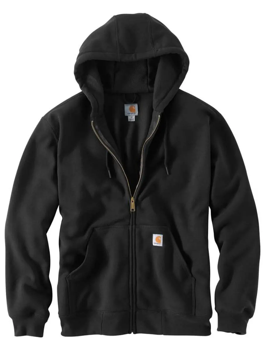 Men's Rutland Thermal Lined Rain Defender Hooded Zip Front Sweatshirt 1