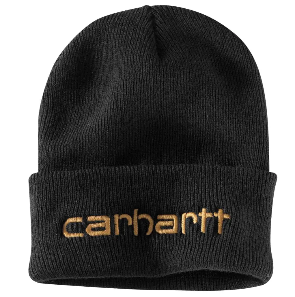 Knit Insulated Logo Graphic Cuffed Beanie 1