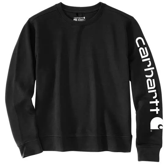 Women's Relaxed Fit Midweight Graphic Crewneck Sweatshirt 1