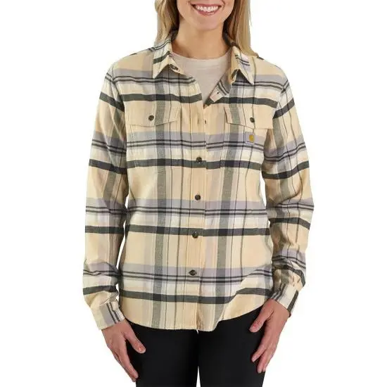 Women's Tencel™ Fiber Series Relaxed Fit Long-Sleeve Flannel Shirt 1
