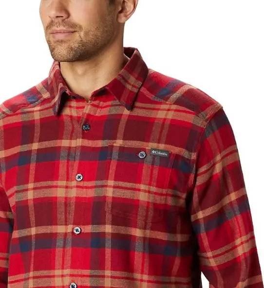 Men's Cornell Woods Flannel Long Sleeve Shirt 3