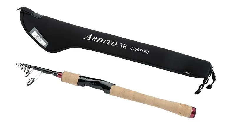 Ardito 6'10" Light Premium Telescopic Spinning Travel Rod - (Ard6106tlfs-Tr) 1
