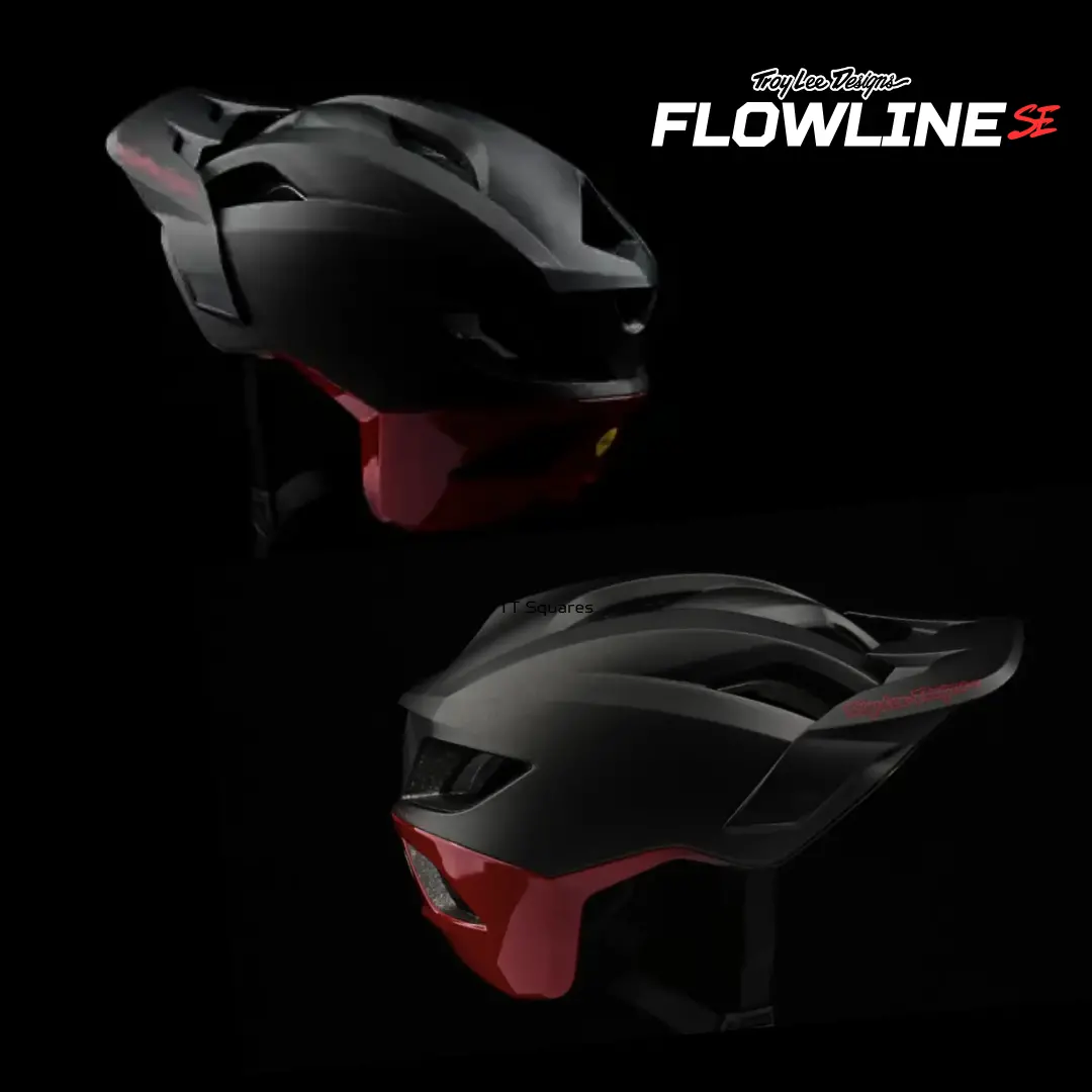 Cascos Abiertos Troy Lee Designs Flowline Se Blk/Red 1