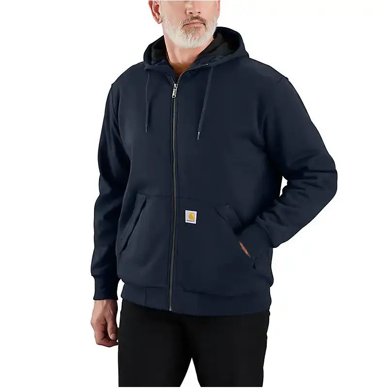 Rain Defender Loose Fit Midweight Thermal-Lined Full-Zip Sweatshirt - Big 1