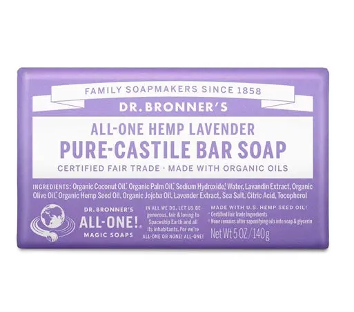 Lavender Pure-Castile Bar Soap 1