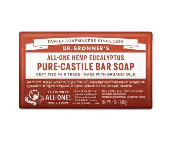 Eucalyptus Pure-Castile Bar Soap 1
