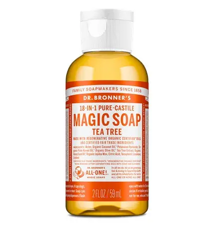 Hemp Tea Tree Pure-Castile Magic Soap - 2Oz 1