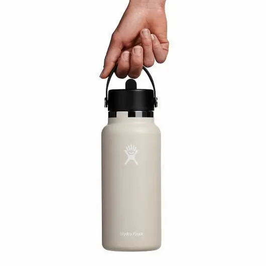 32 Oz Wide Mouth With Flex Straw Cap Bottle 2