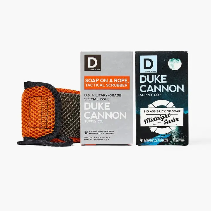 Tactical Scrubber And Soap Bundle - (Midnight Swim) 1
