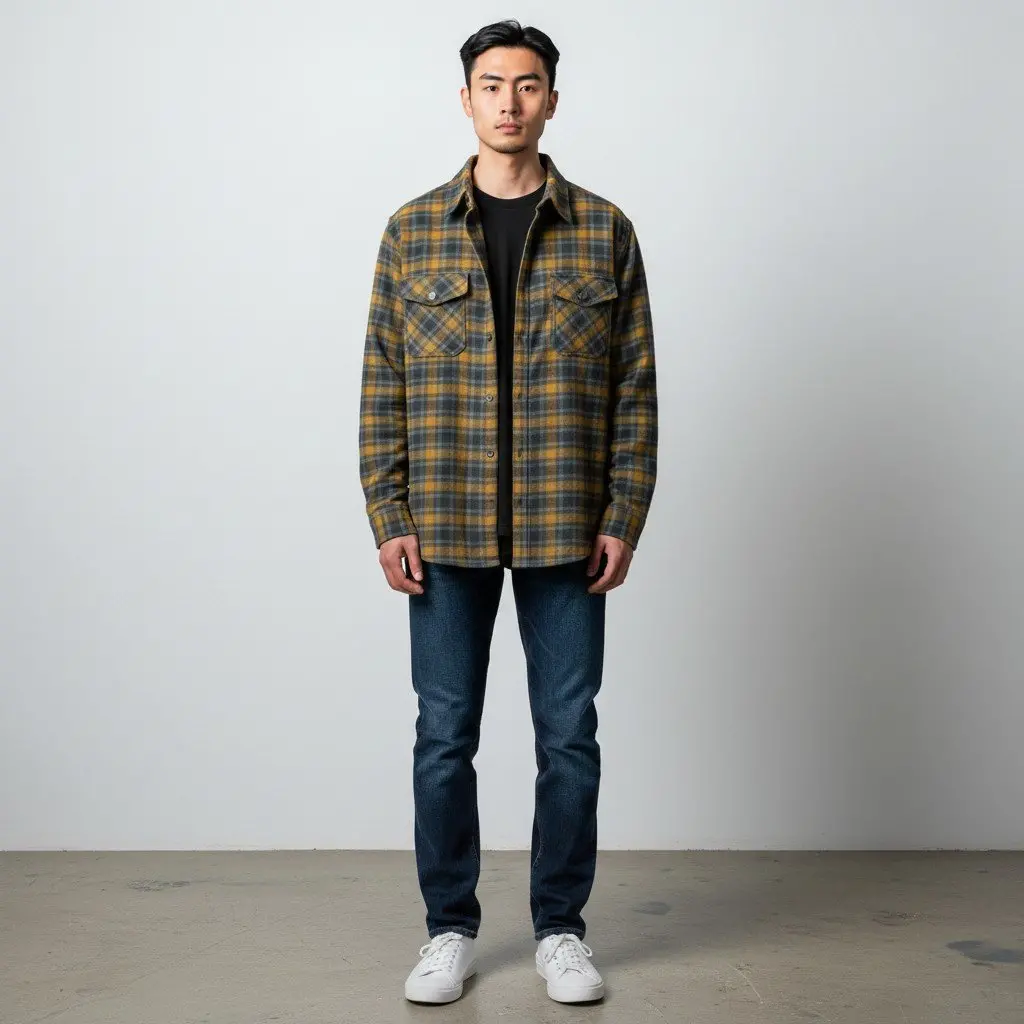 Men's Dwayne Fleece Lined Flannel 1