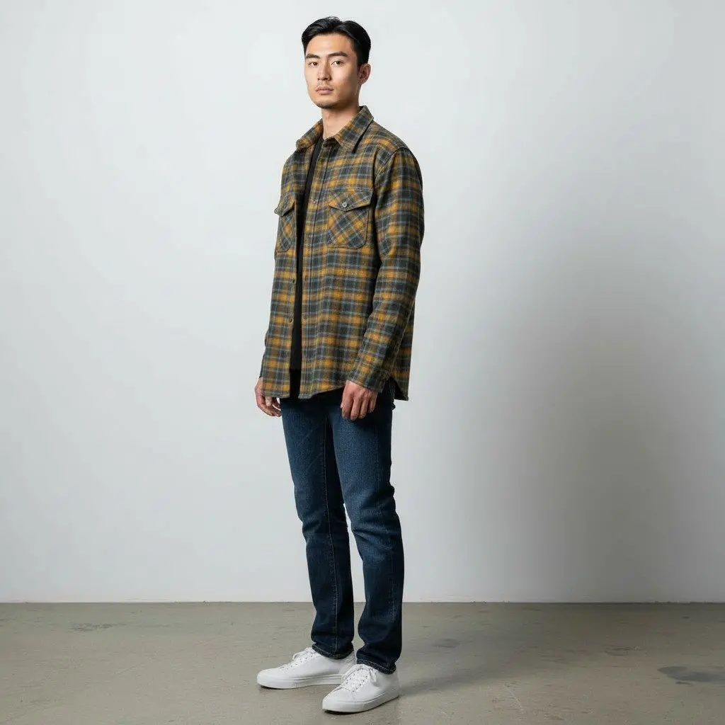 Men's Dwayne Fleece Lined Flannel 2