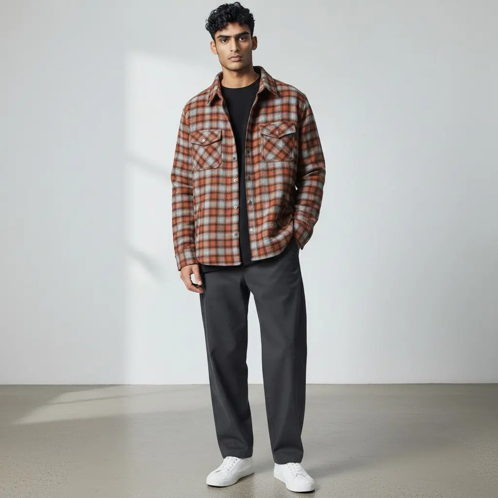 Men's Dwayne Fleece Lined Flannel 1