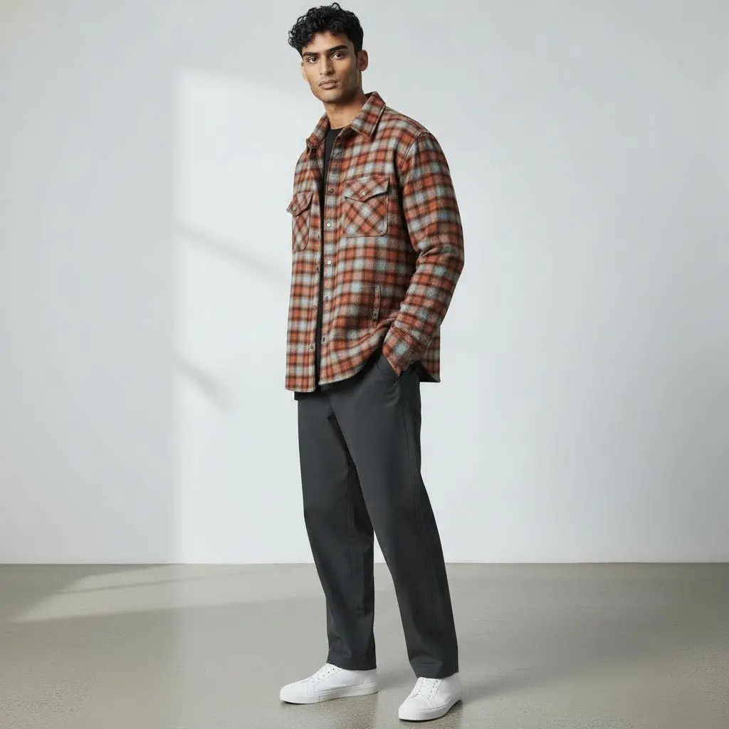 Men's Dwayne Fleece Lined Flannel 2