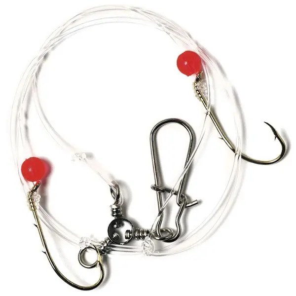 Lazer Sharp Porgy Double Hook Rig - (Size 4) 1