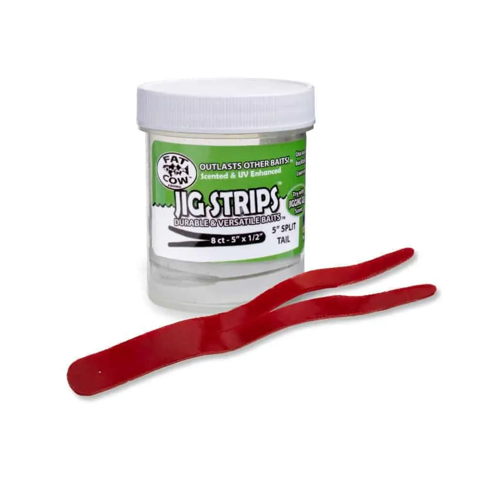 Split Tail Jig Strips - 5" (8 Count) 1