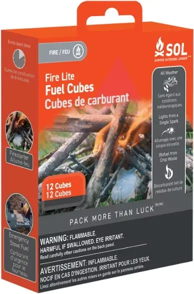 Fire Lite Fuel Cubes/Box 1