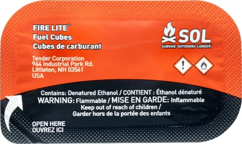 Fire Lite Fuel Cubes/Box 2