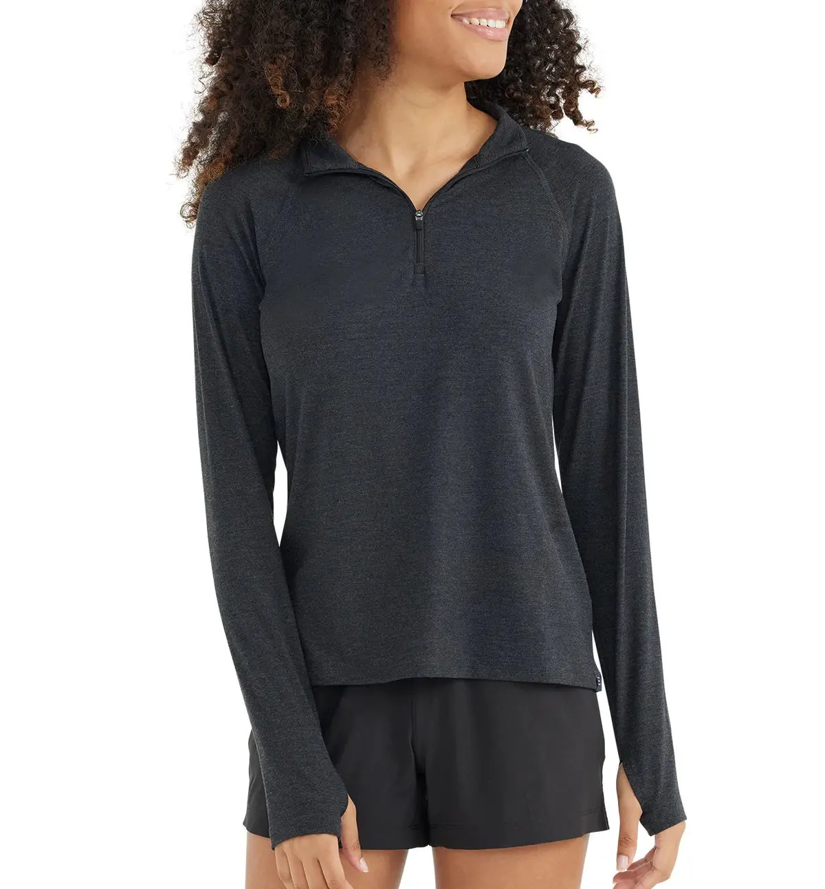 Women's Bamboo Flex Quarter Zip 1
