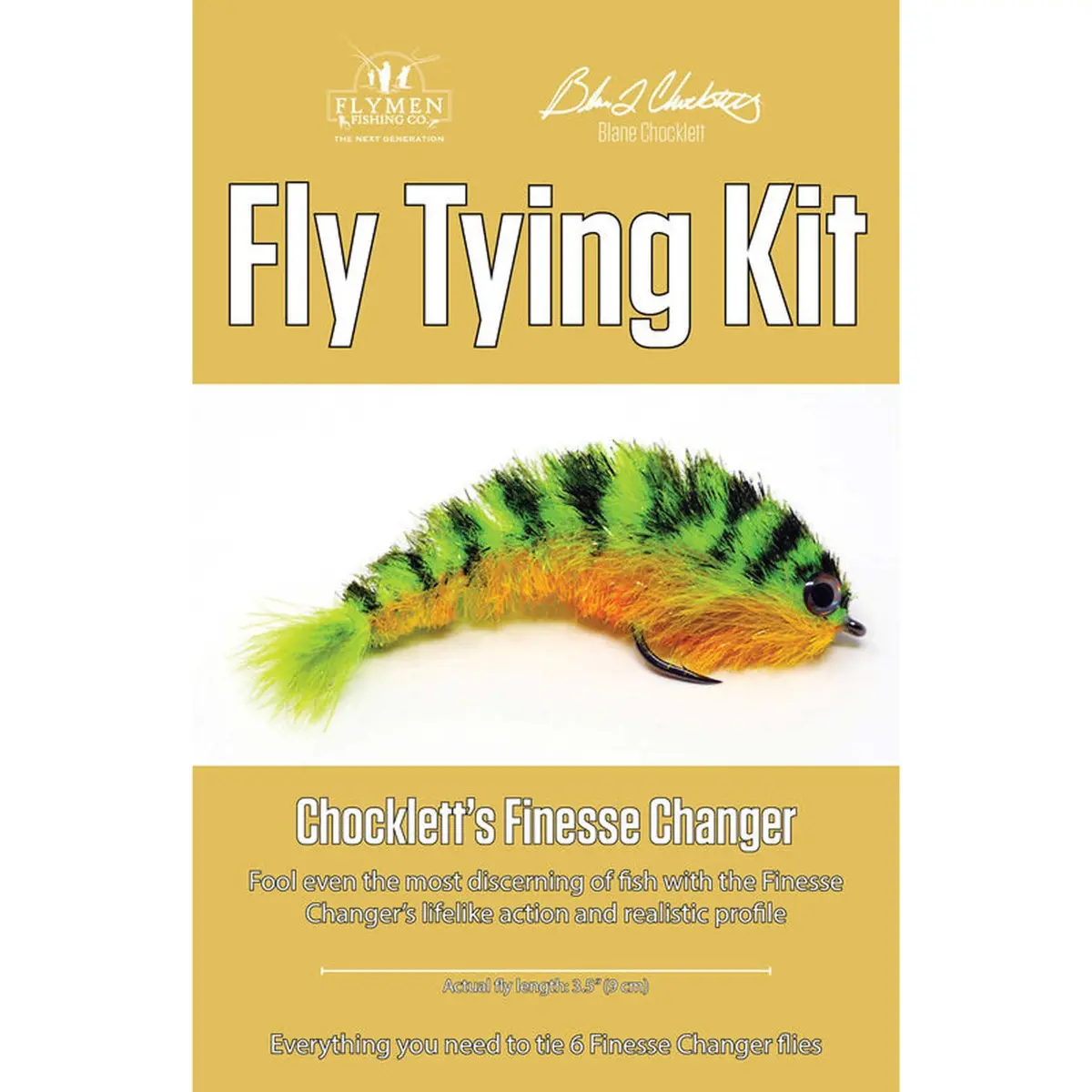 Chocklett's Finesse Changer Fly Tying Kit 1