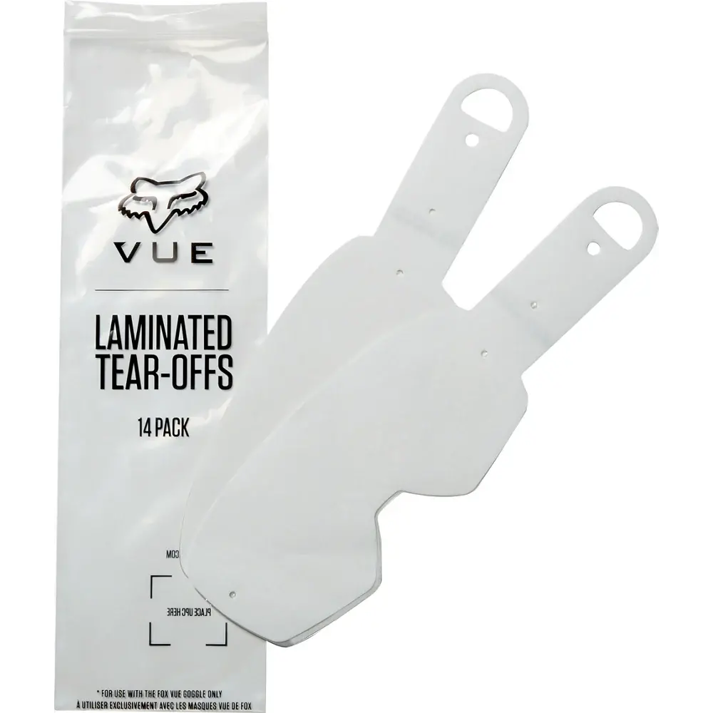 Tear-Offs  Laminados Fox Racing Compatibles Con Vue 14 Pack 1