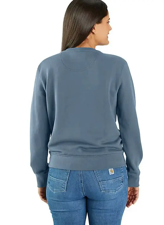 Women's Tencel Fiber Series Relaxed Fit French Terry Crewneck Sweatshirt 2