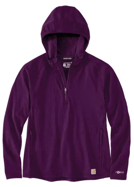 Women's Force Relaxedfit Half-Zip Hooded T-Shirt 1