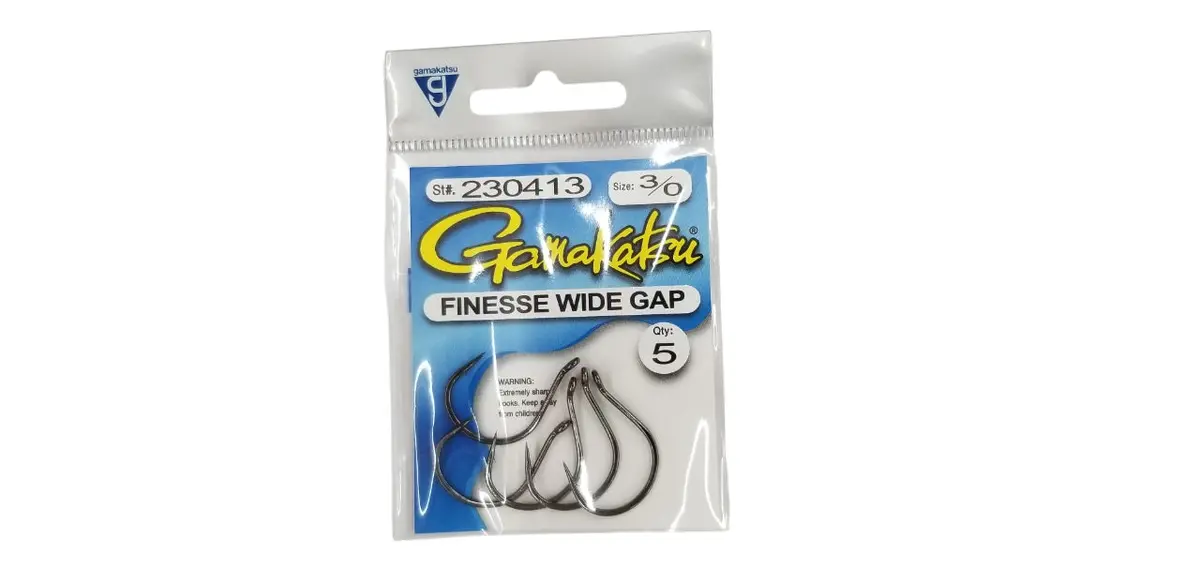 Finesse Wide Gap 3/0 Hook - (5 Pack) 1