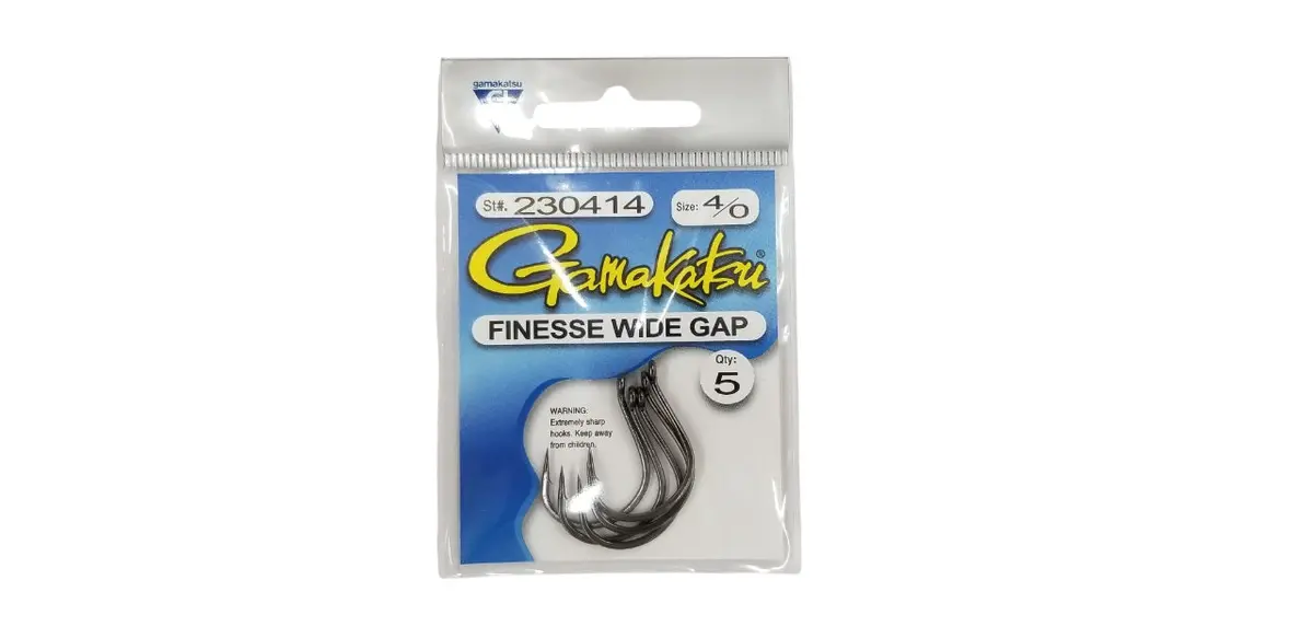 Finesse Wide Gap 4/0 Hook - (5 Pack) 1