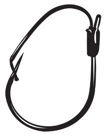 Finesse Wide Gap Hook, Weedless - 3/0 1