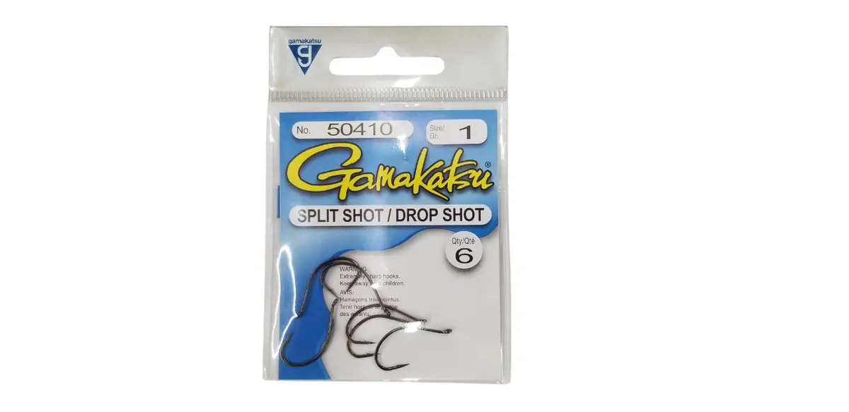 Split Shot/Drop Shot Hook - 1 (6 Pack) 1