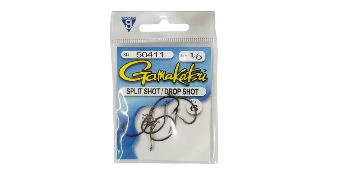 Split Shot/Drop Shot Hook - 1/0 (6 Pack) 1