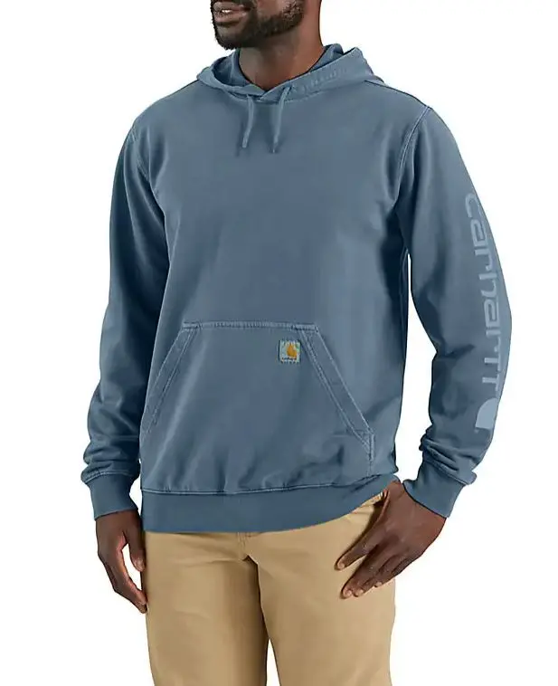 Relaxed Fit Garment Dyed French Terry Graphic Sweatshirt 1
