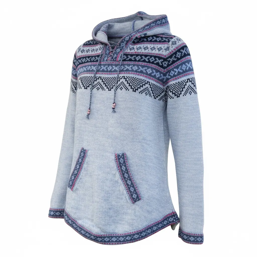 Women's Chachani Alpaca Hooded Sweater 1