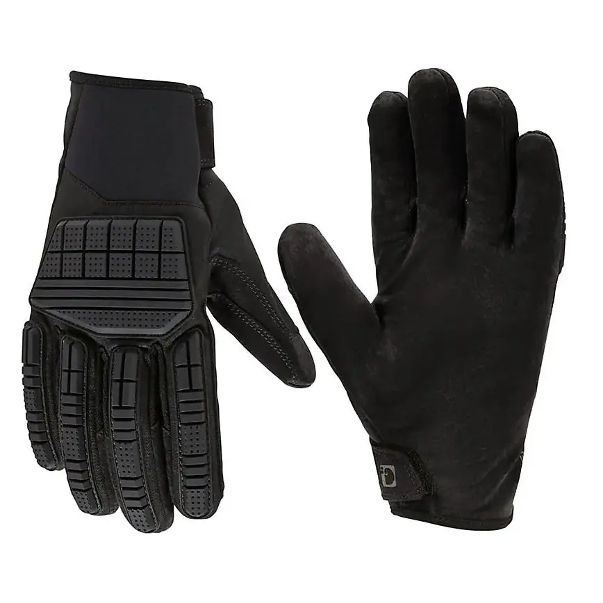 Men's Storm Defender Insulated Leather Knuckle Guard Glove 1