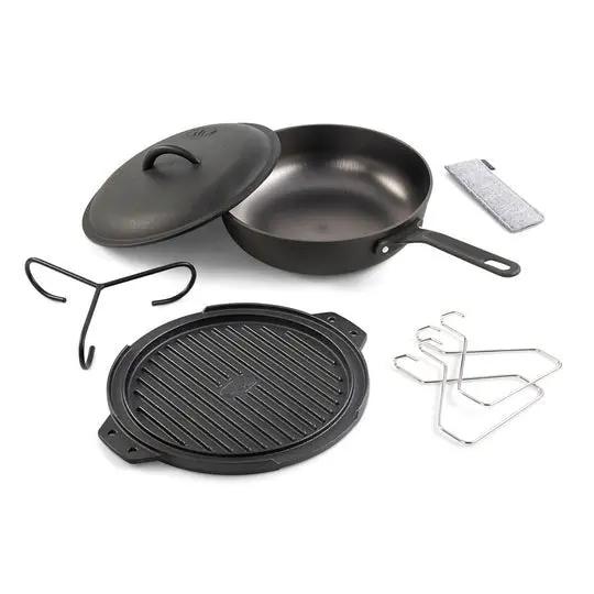 Guidecast 10" Cookset - Cast Iron 1