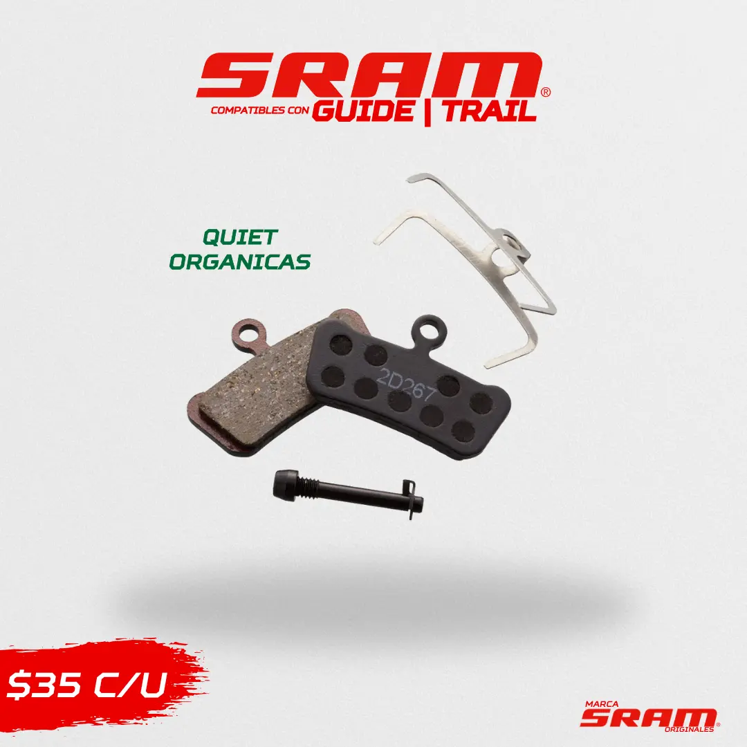 Pastillas De Freno Sram Guide Trail Organicas 1
