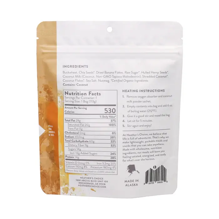 Banana Nutmeg Buckwheat Breakfast 2