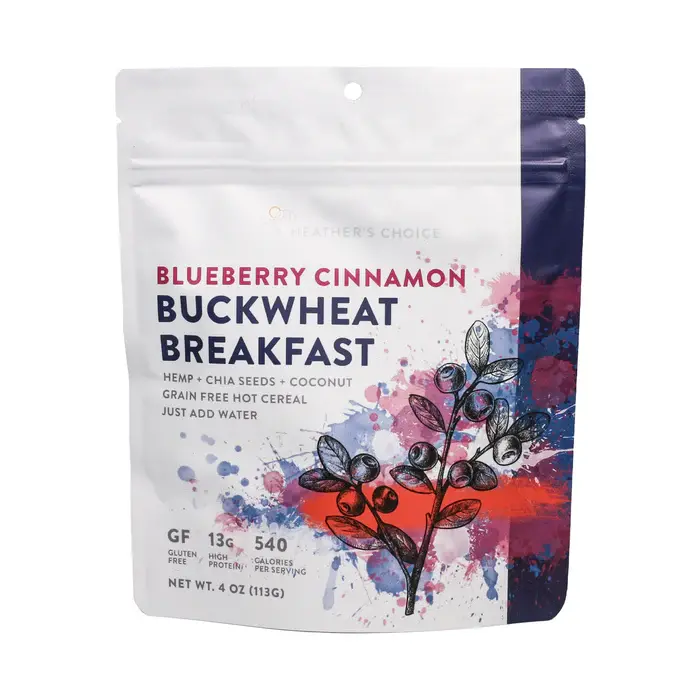 Blueberry Cinnamon Buckwheat Breakfast 1