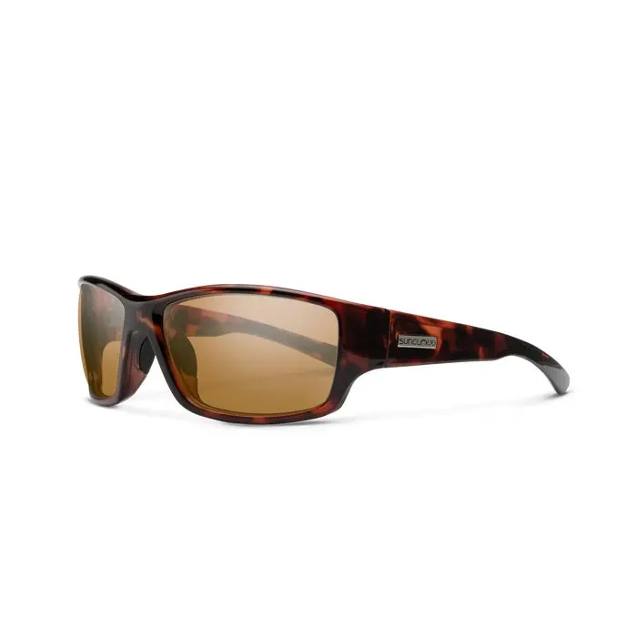 Hull Tortoise Frame With Polarized Brown Lens Sunglasses 1